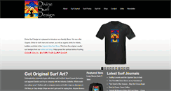 Desktop Screenshot of divinesurfdesign.com